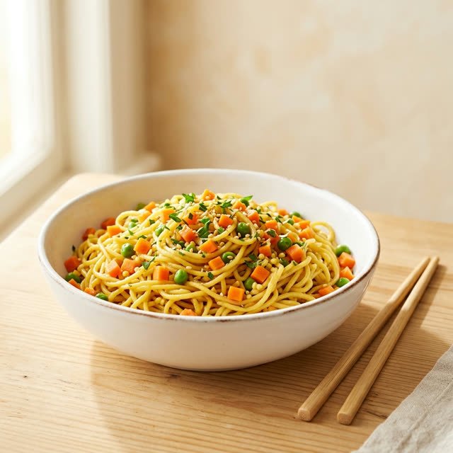 Millet noodle bowl